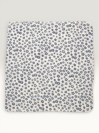 Blue Floral Lightweight Neck Scarf