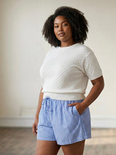 Load image into Gallery viewer, Extended Breezy Stripe Pull On Shorts
