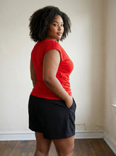 Load image into Gallery viewer, Tailored Ease High Waist Shorts

