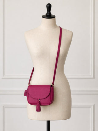 Chianti Ruthie Leather Tassel Crossbody