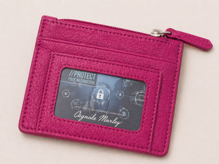 Chianti Grab and Go Leather Card Case