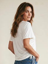 Load image into Gallery viewer, Everyday Ease Side Ruched Tee
