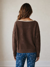 Load image into Gallery viewer, Oat &amp; Cocoa Knit Sweater
