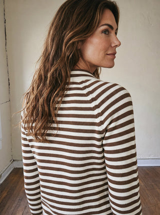 Windsor Stripe Cardigan