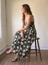 Load image into Gallery viewer, Moonlit Garden Smocked Midi Dress
