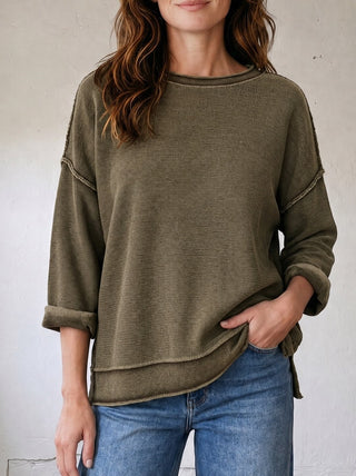 Evergreen Ease Pullover