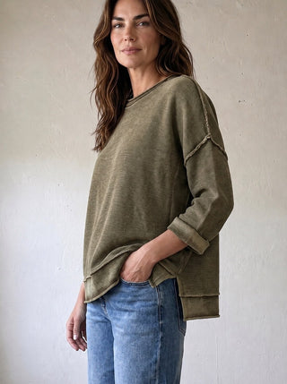 Evergreen Ease Pullover