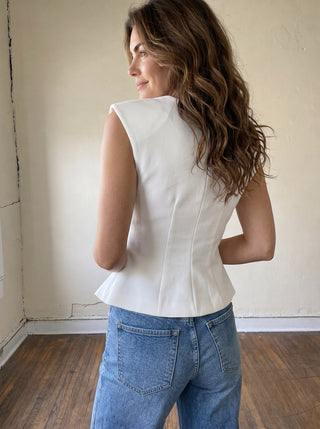 Harlow Tailored Knit Vest