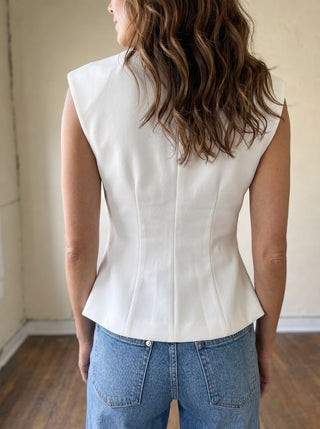 Harlow Tailored Knit Vest