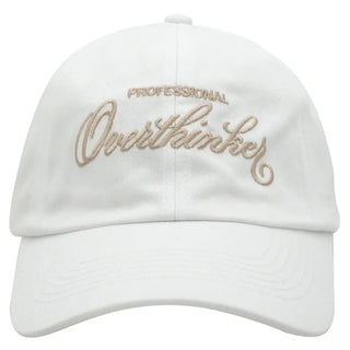 Professional Overthinker Neutral Embroidered Baseball Cap
