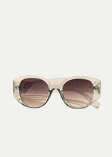 Load image into Gallery viewer, Round Square Acetate Frame Sunglasses with white background 
