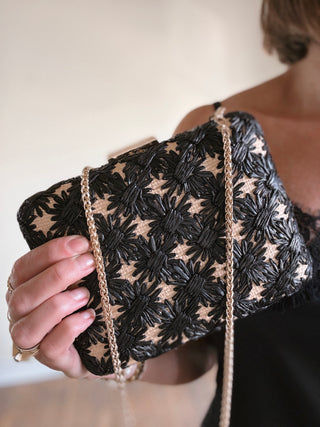 Samantha Woven Evening Bag