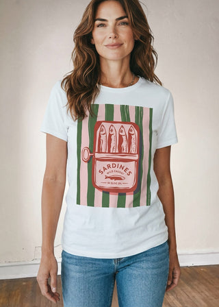 Sardines Market Graphic Tee