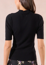 Load image into Gallery viewer, Emilia Mock Neck Sweater | Black
