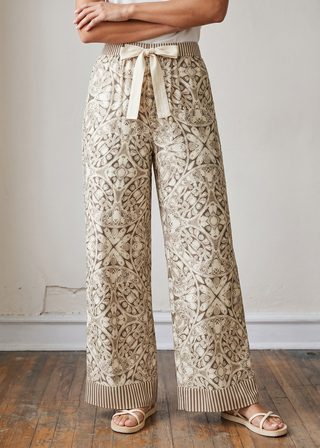 Sienna Tile Wide Leg Pant
