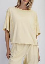 Load image into Gallery viewer, Soft Ease Cropped Lounge Top
