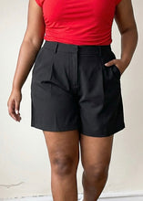 Load image into Gallery viewer, Tailored Ease High Waist Shorts
