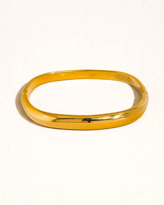 The Everly Classic Bangle | Gold