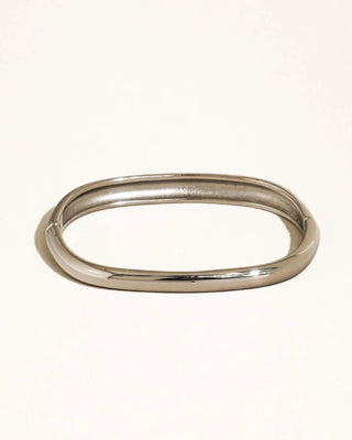 The Everly Classic Bangle | Silver