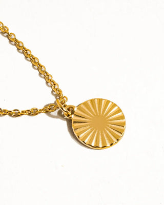 The Solara Sunburst Necklace