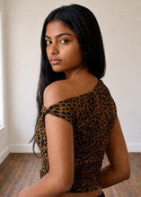 Load image into Gallery viewer, The Wild Card Leopard Twist Top

