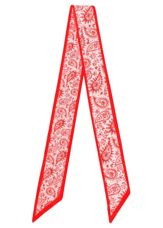 Twilly Paisley Line Scarf