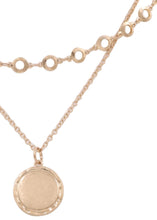Load image into Gallery viewer, Coin Charm 2 Piece Necklace

