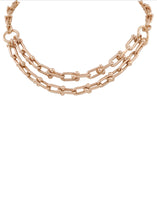Load image into Gallery viewer, Double Layer Chain Necklace

