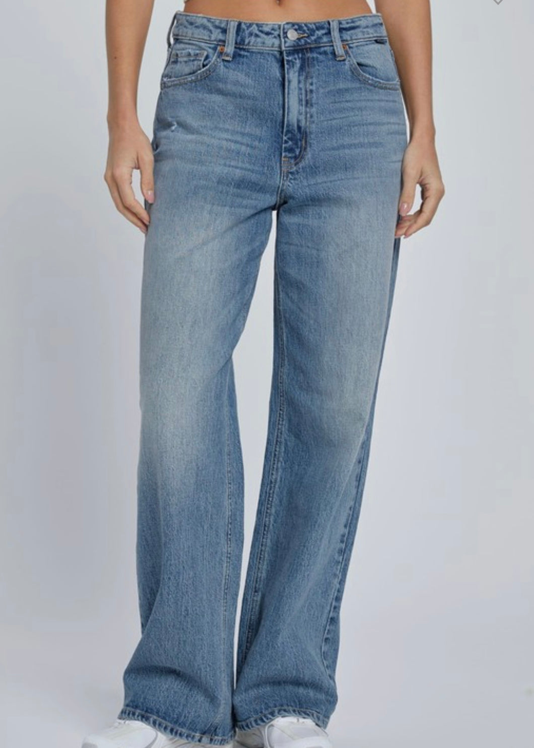 Cello Low Waisted Wide Leg Jean