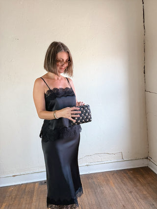Samantha Woven Evening Bag