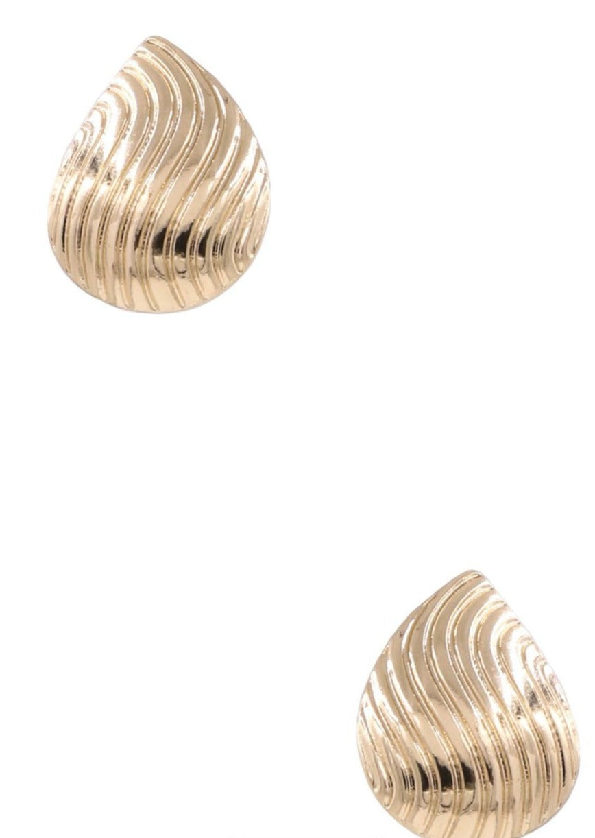 Teardrop Swirl Earrings