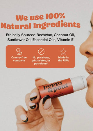 Poppy & Pout Lip Balm